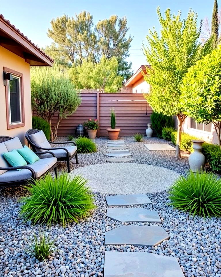 durable low maintenance hardscaping - 30 Drought Tolerant Landscaping Ideas