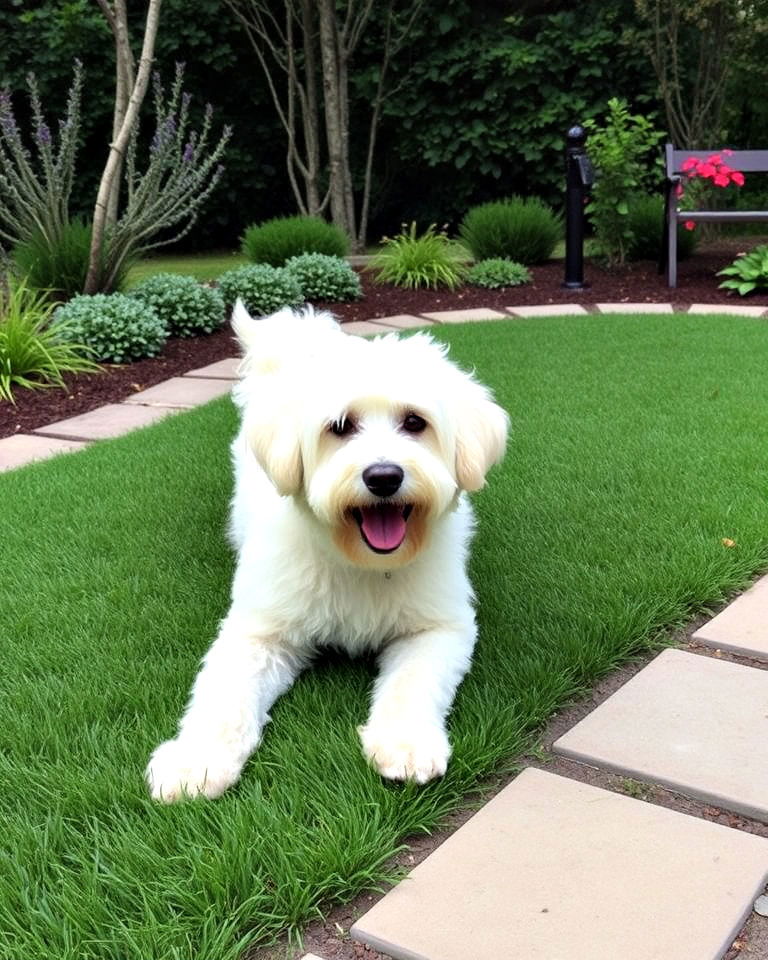 durable turf for dog friendly landscaping - 25 Dog Friendly Landscaping Ideas