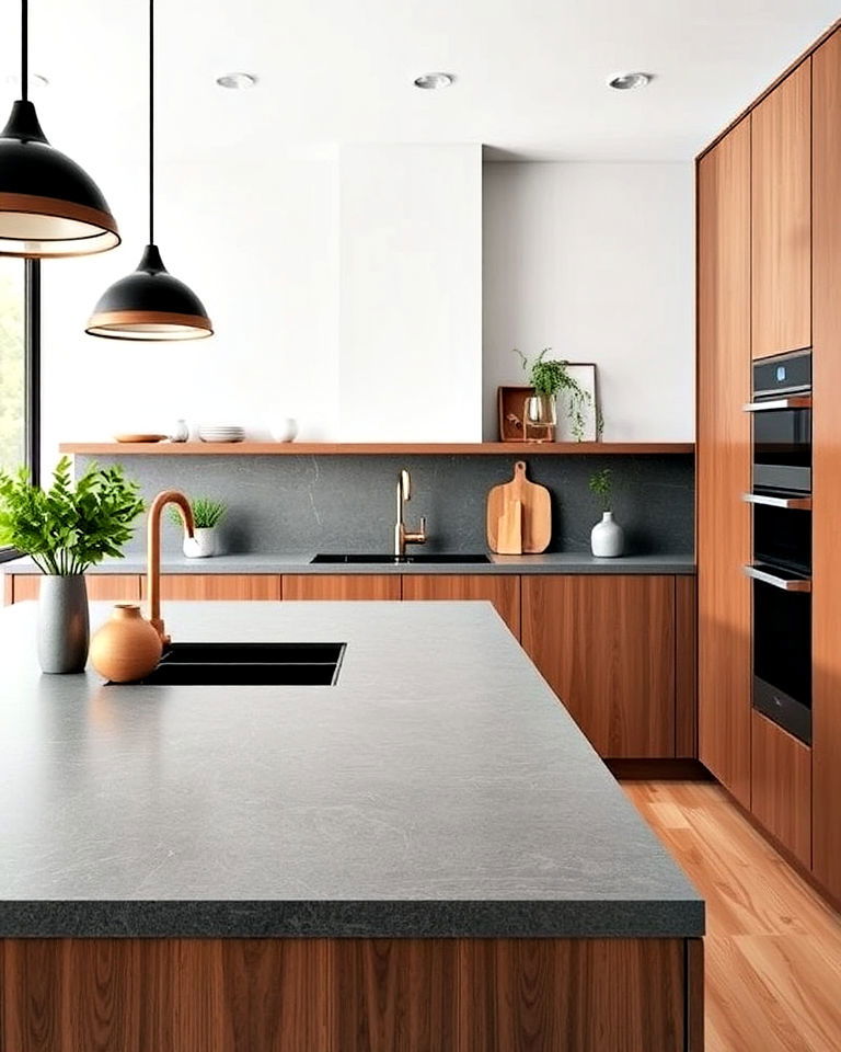 durable ultra compact kitchen surfaces - 40 Kitchen Countertop Ideas
