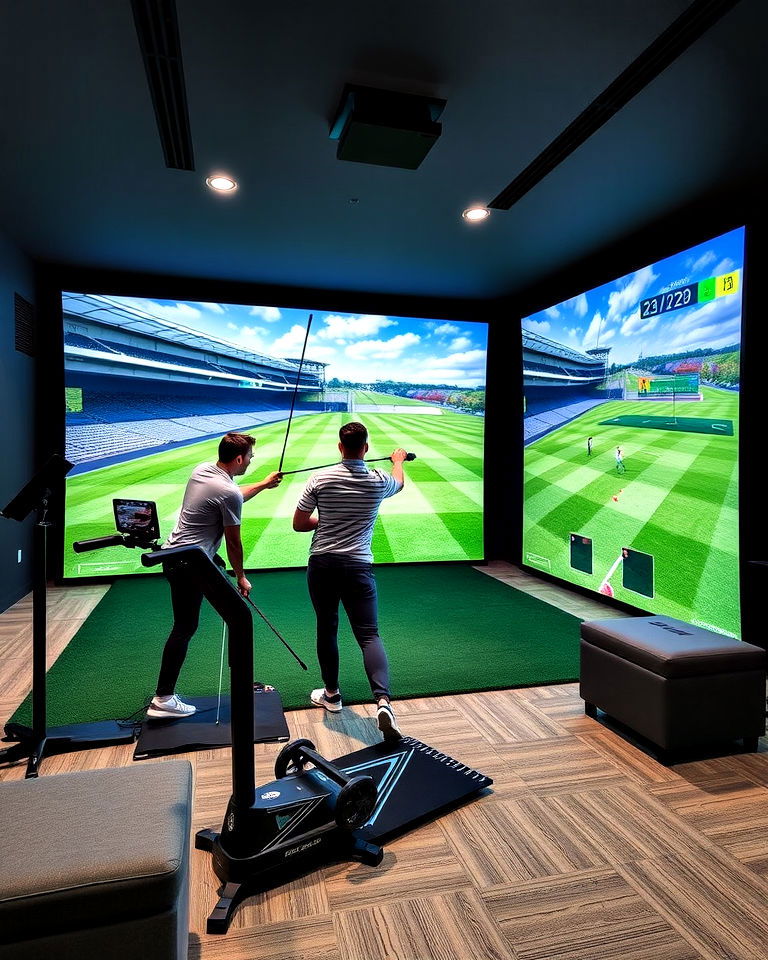 dynamic multi sports simulator - 30 Rec Room Ideas