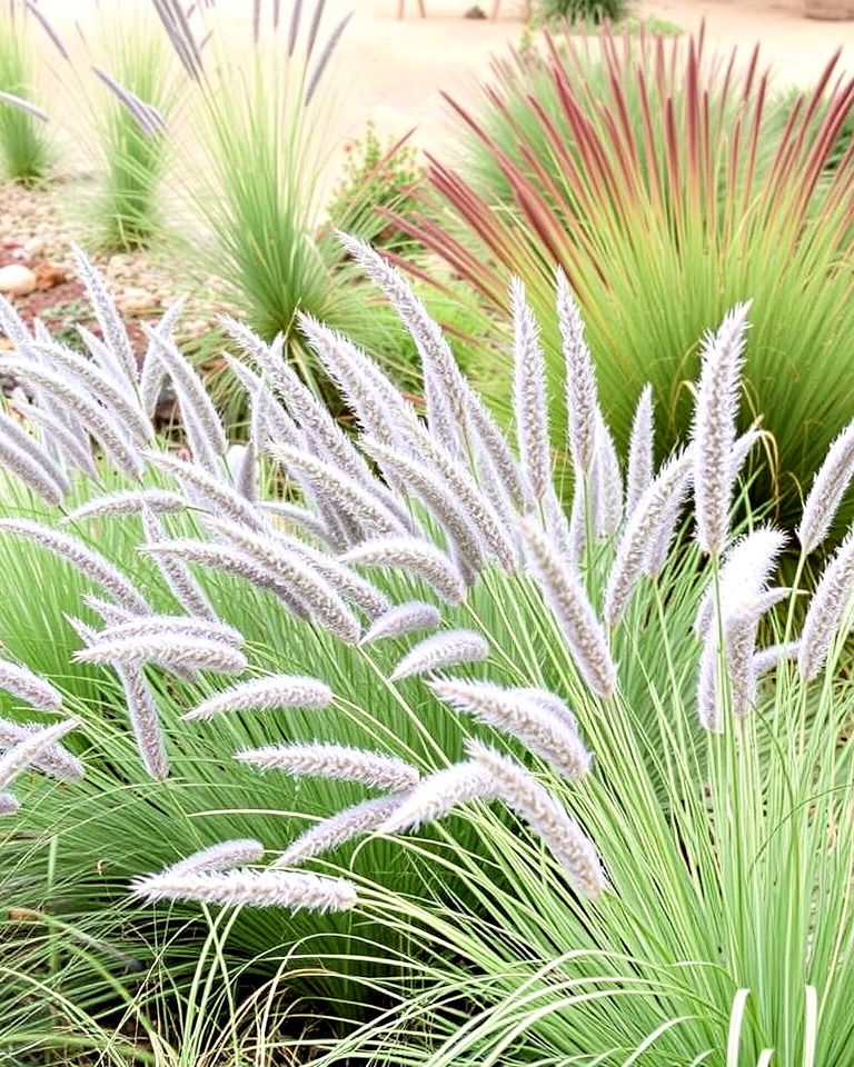 dynamic ornamental grasses - 30 Drought Tolerant Landscaping Ideas