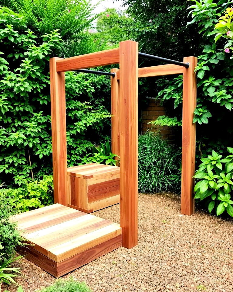 dynamic reclaimed wood crossfit zone - 15 Garden Gym Ideas