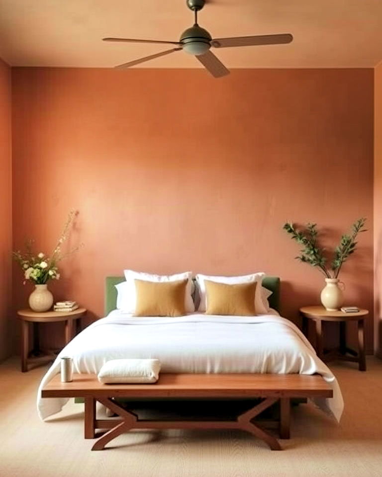 earthy color palette for mediterranean bedroom - 20 Mediterranean Bedroom Ideas
