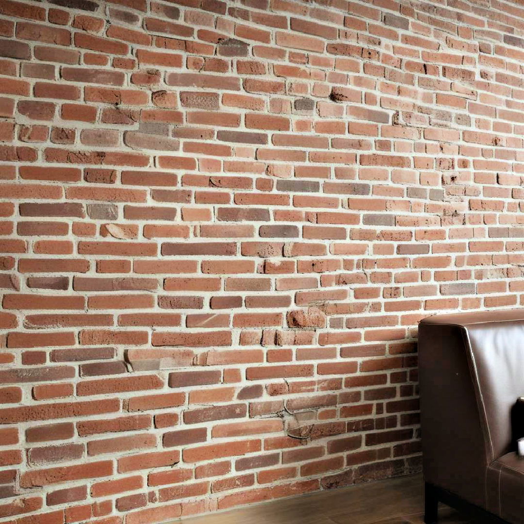 easy to install faux brick wall - 30 Wall Covering Ideas