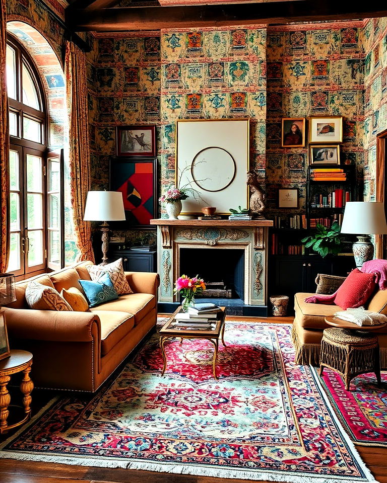 eclectic design with maximalist approach - 25 Eclectic Interior Design Ideas