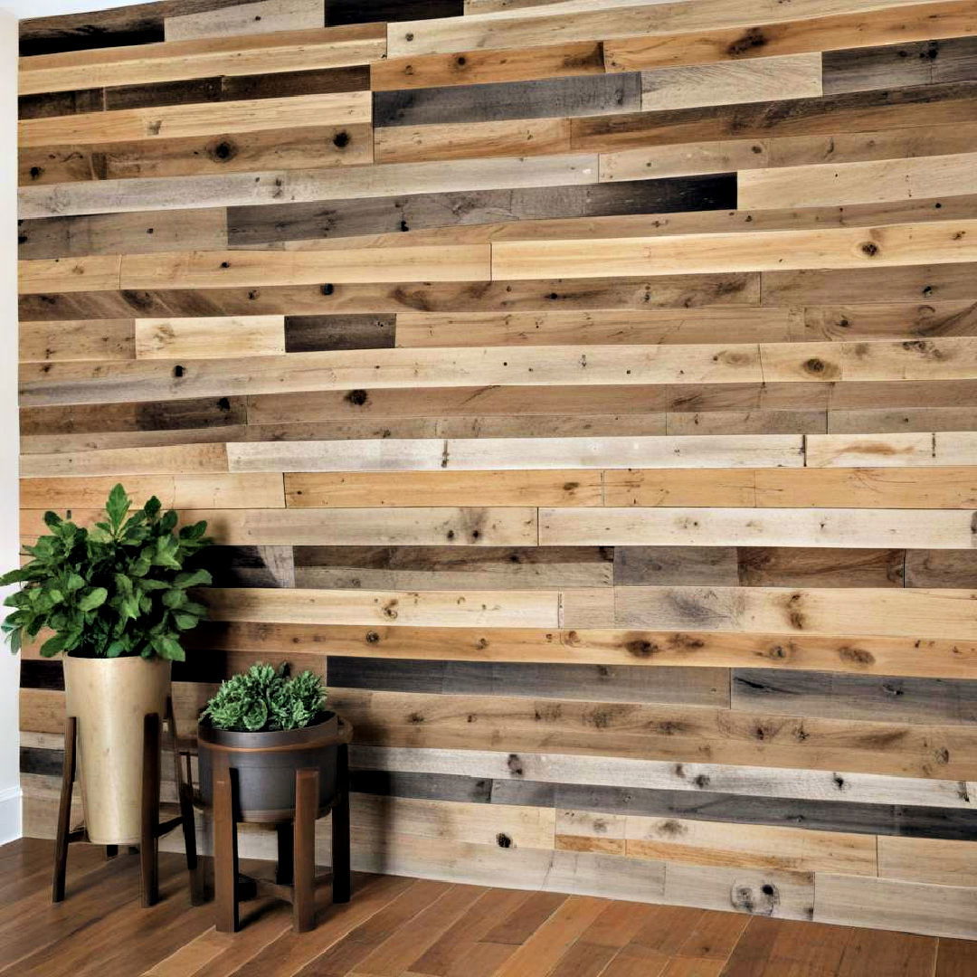 eco friendly accent wall - 25 Accent Wall Ideas