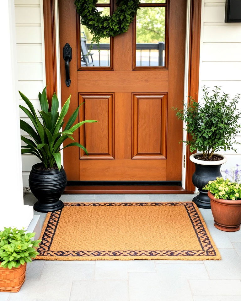 eco friendly classic coir doormat - 15 Front Door Mat Ideas