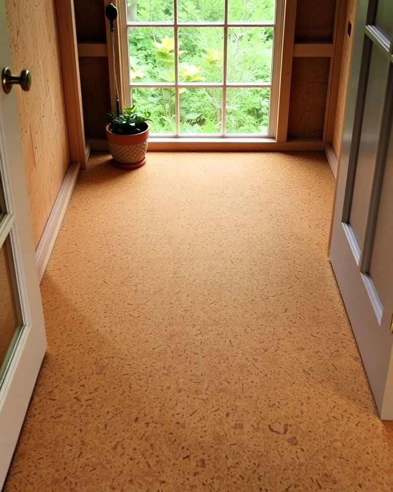 eco friendly cork flooring for shed - 20 Shed Floor Ideas