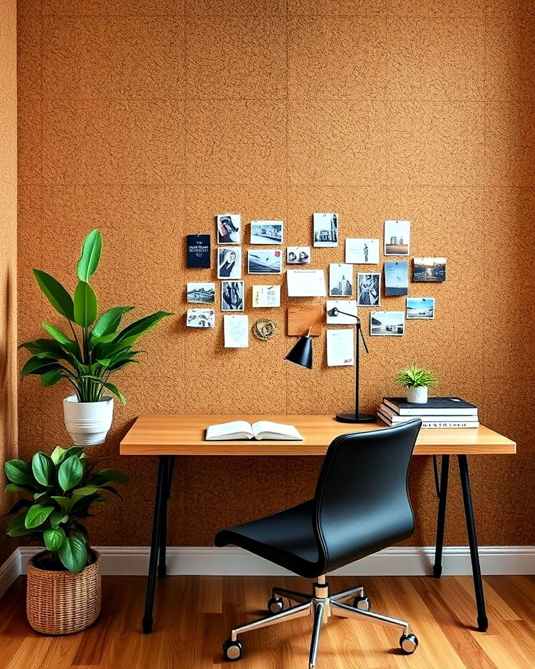 eco friendly cork paneling - 40 Wall Paneling Ideas