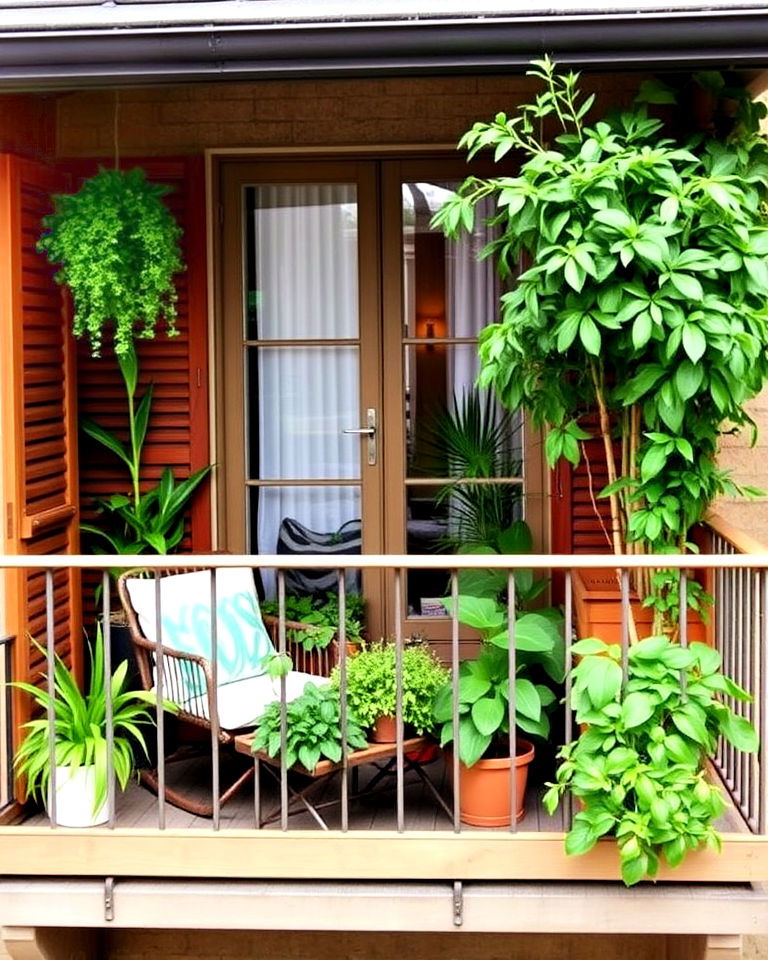 eco friendly french balcony - 25 French Balcony Ideas