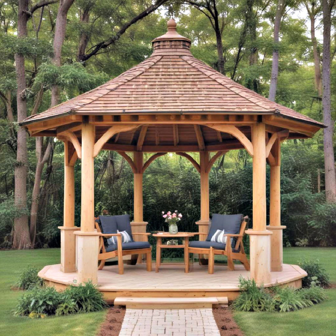 eco friendly gazebo idea - 40 Gazebo Design Ideas