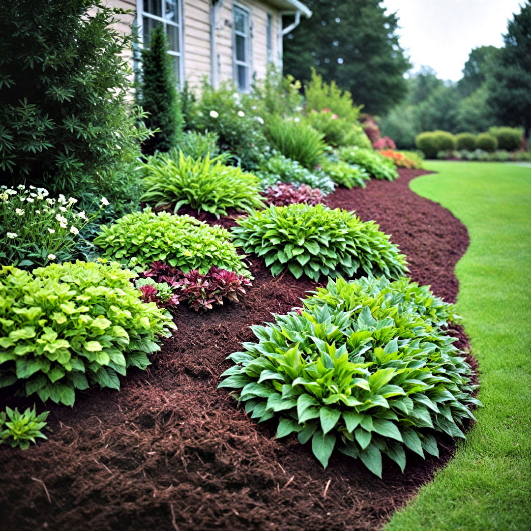 eco friendly living mulch - 40 Front Yard Landscaping Ideas