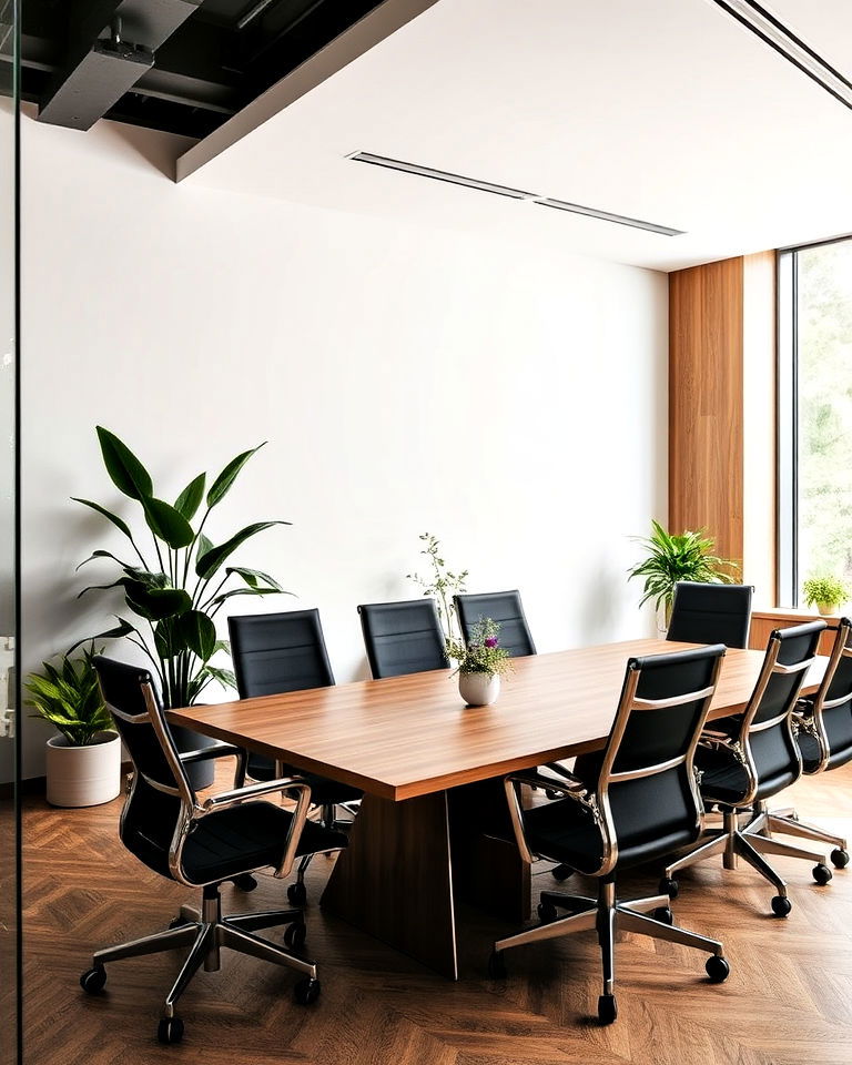 eco friendly materials for conference room - 25 Conference Room Design Ideas and Inspiration