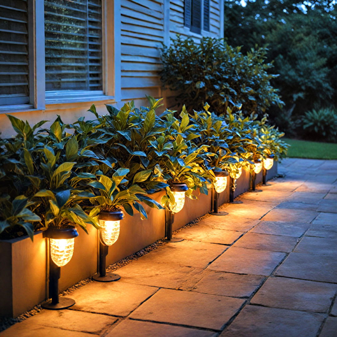 eco friendly solar lights - 40 Front Porch Ideas