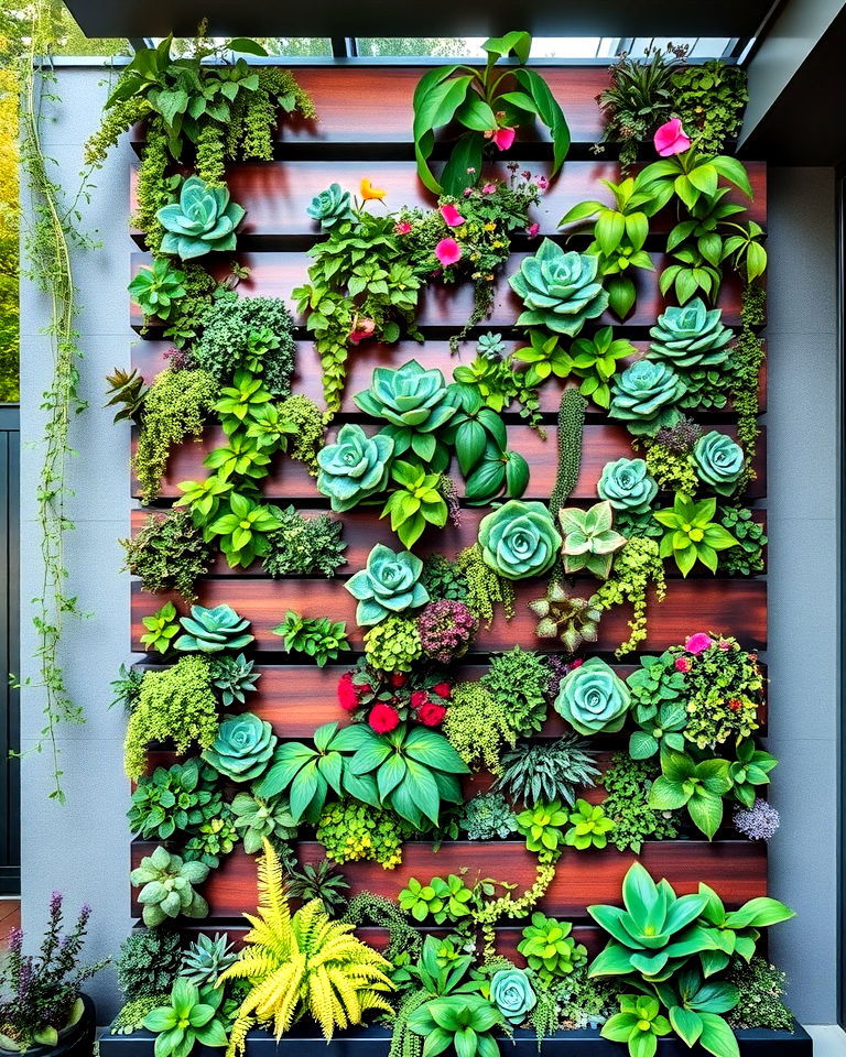 eco friendly vertical gardens - 40 Luxury Landscaping Ideas