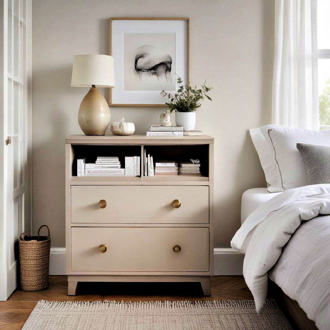 efficient dresser for storage - 25 Small Guest Bedroom Ideas