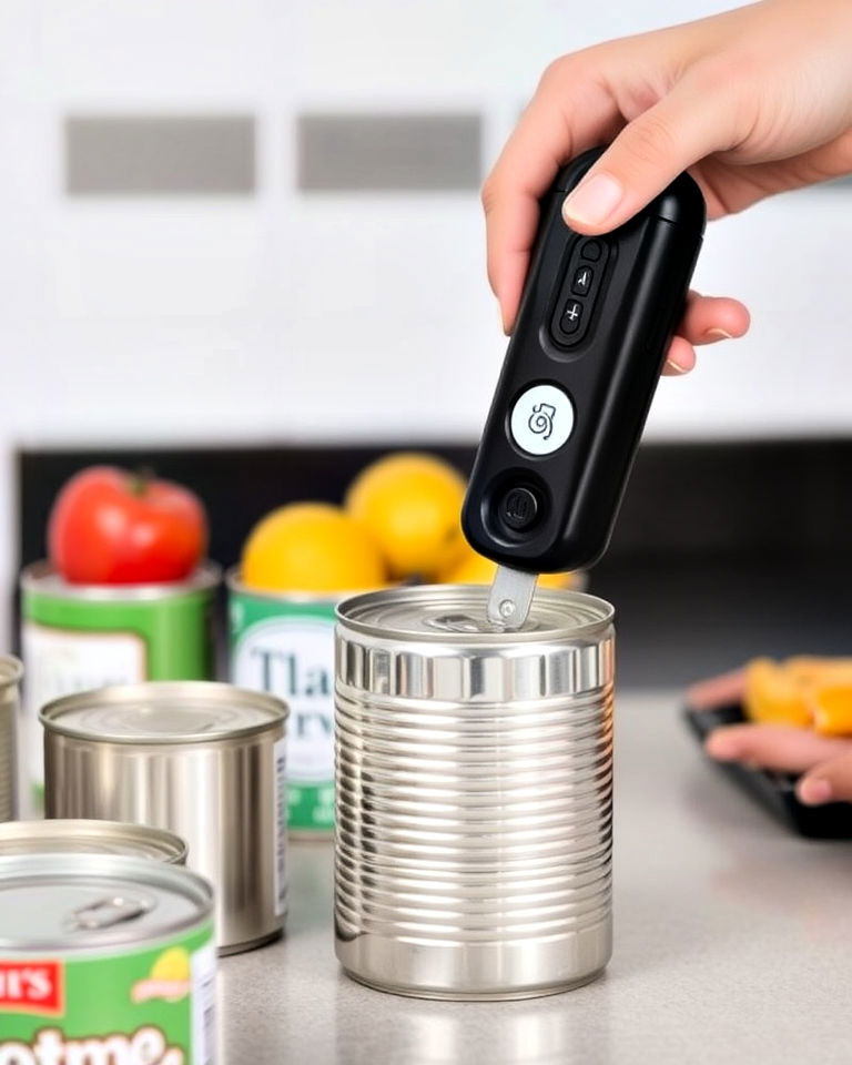 electric can opener for kitchen - 25 Small Kitchen Appliances List