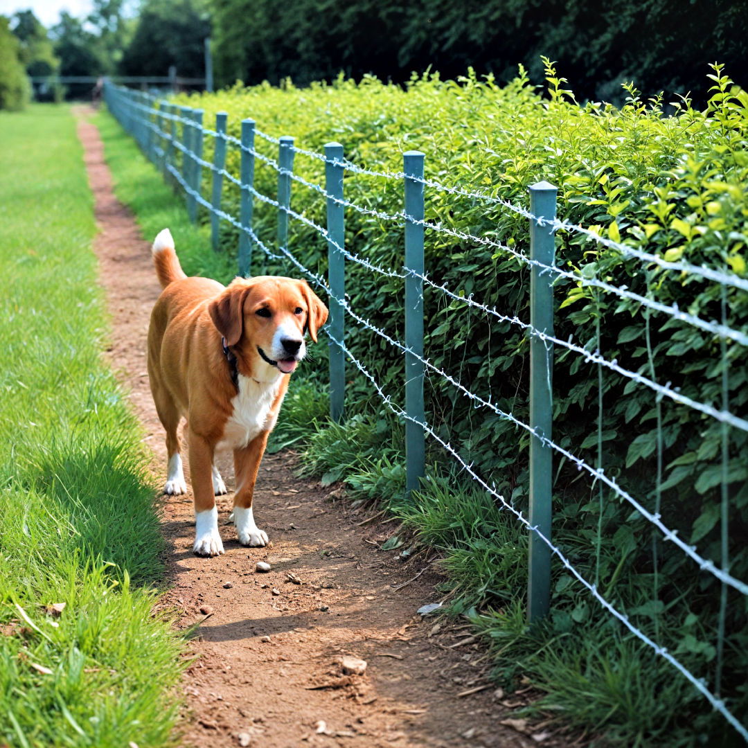 electric fence with mild shock - 40 Garden Fence Ideas