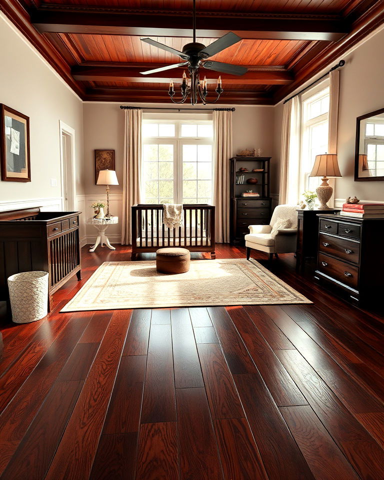 elegant dark cherry wood floor - 30 Wood Floor Colors