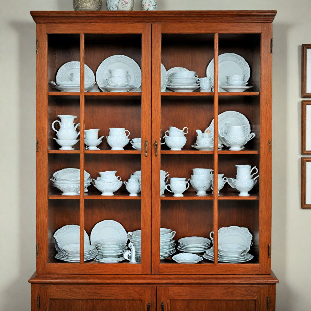 elegant display cabinet - 40 Dining Room Decor Ideas
