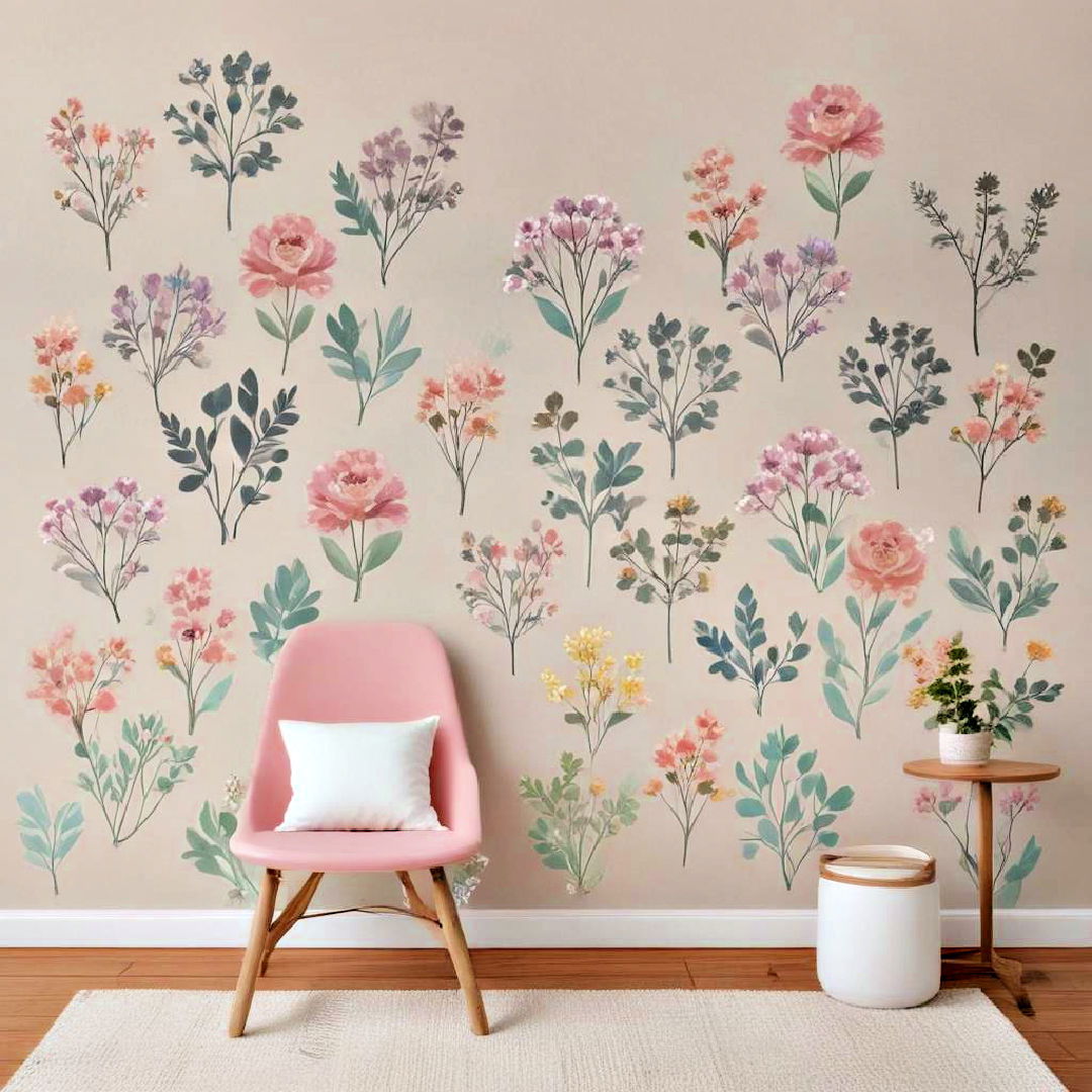 elegant fabric wall decals - 40 Wall Decor Ideas