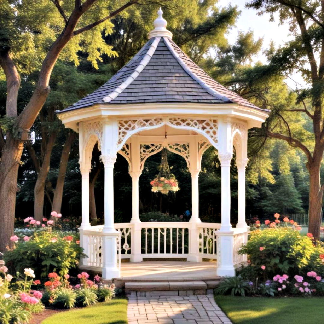 elegant fairy tale gazebo - 40 Gazebo Design Ideas