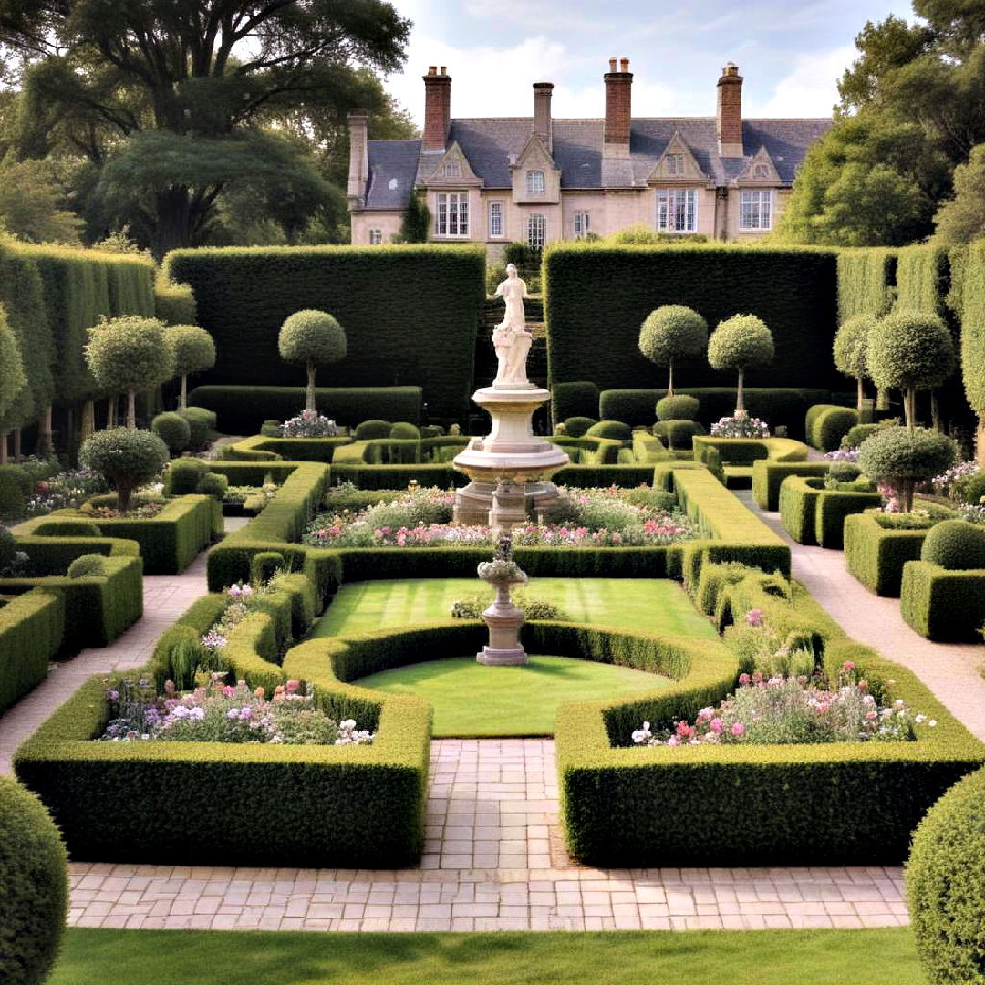 elegant formal english garden - 40 English Garden Design Ideas