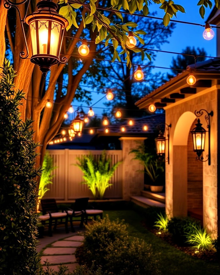 elegant italian style fixtures - 20 Italian Backyard Ideas