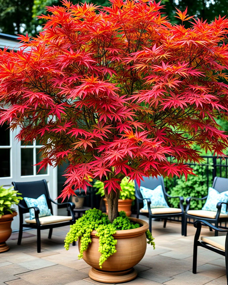 elegant japanese maple for patio - 30 Outdoor Plants for Patio