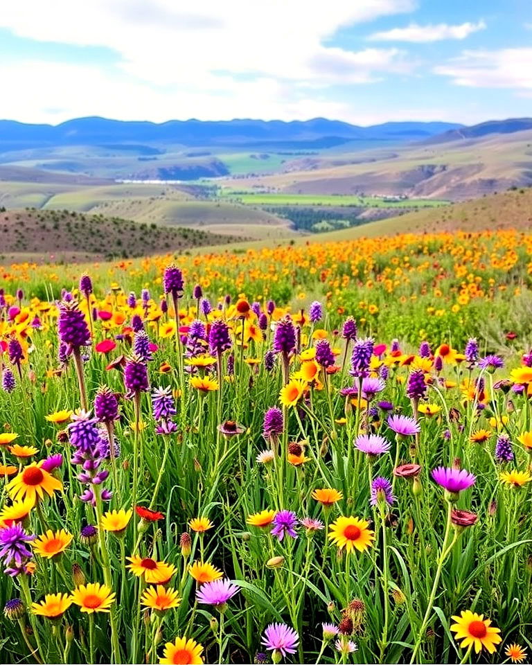 elegant native wildflower meadows - 30 Drought Tolerant Landscaping Ideas