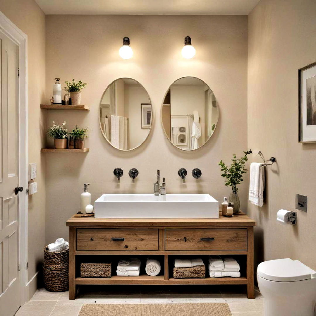 elegant soft beige bathroom paint - 40 Bathroom Paint Ideas