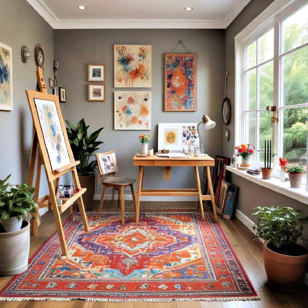 enclosed patio with artists nook - 25 Enclosed Patio Ideas