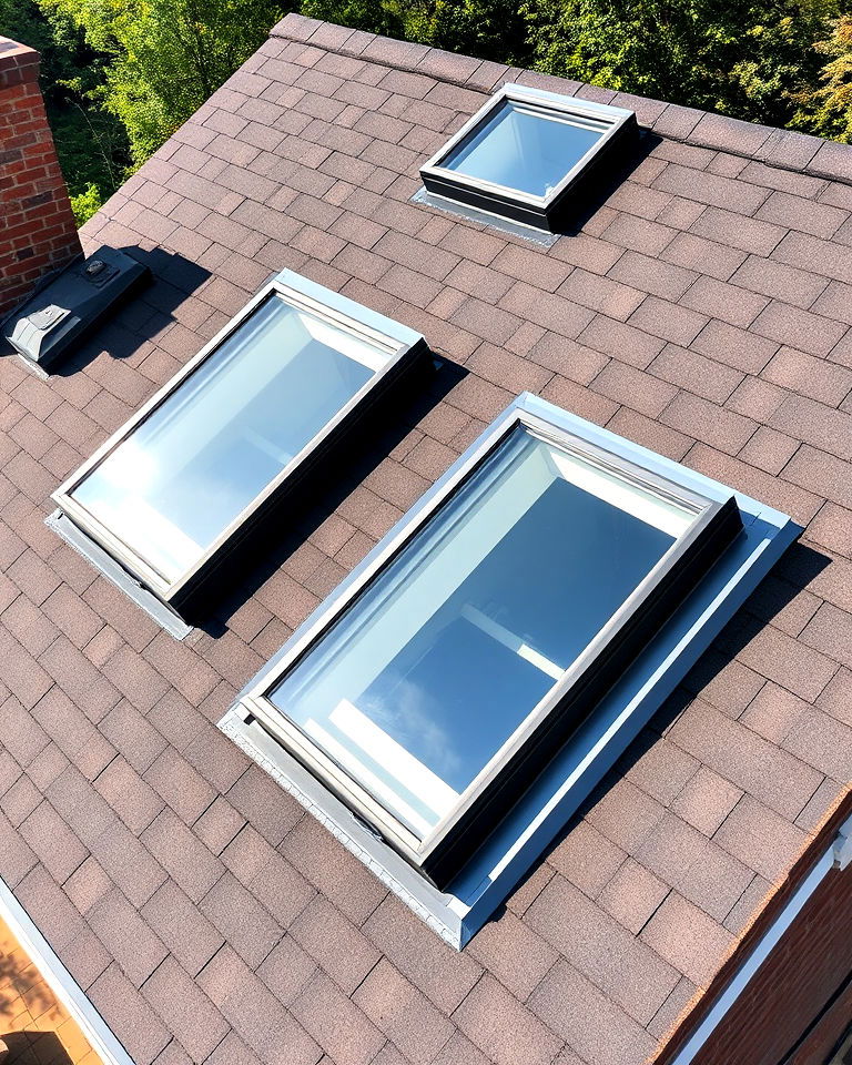 energy efficient gable roof with skylights - 20 Gable Roof Design Ideas