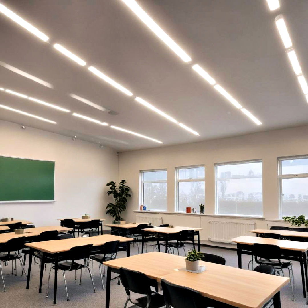 energy efficient led lighting - 15 Classroom Lighting Ideas