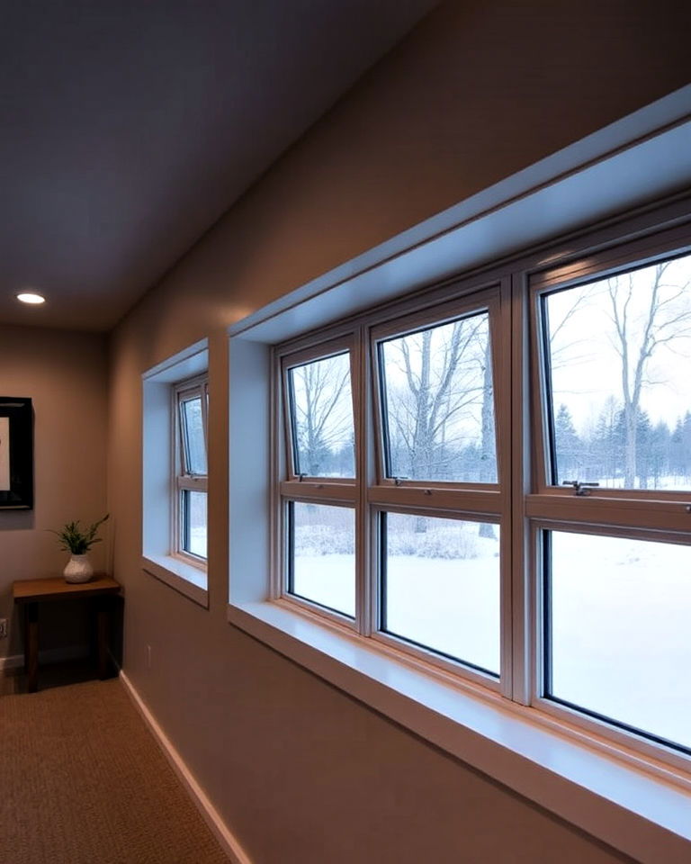energy efficient smart window - 30 Basement Window Ideas