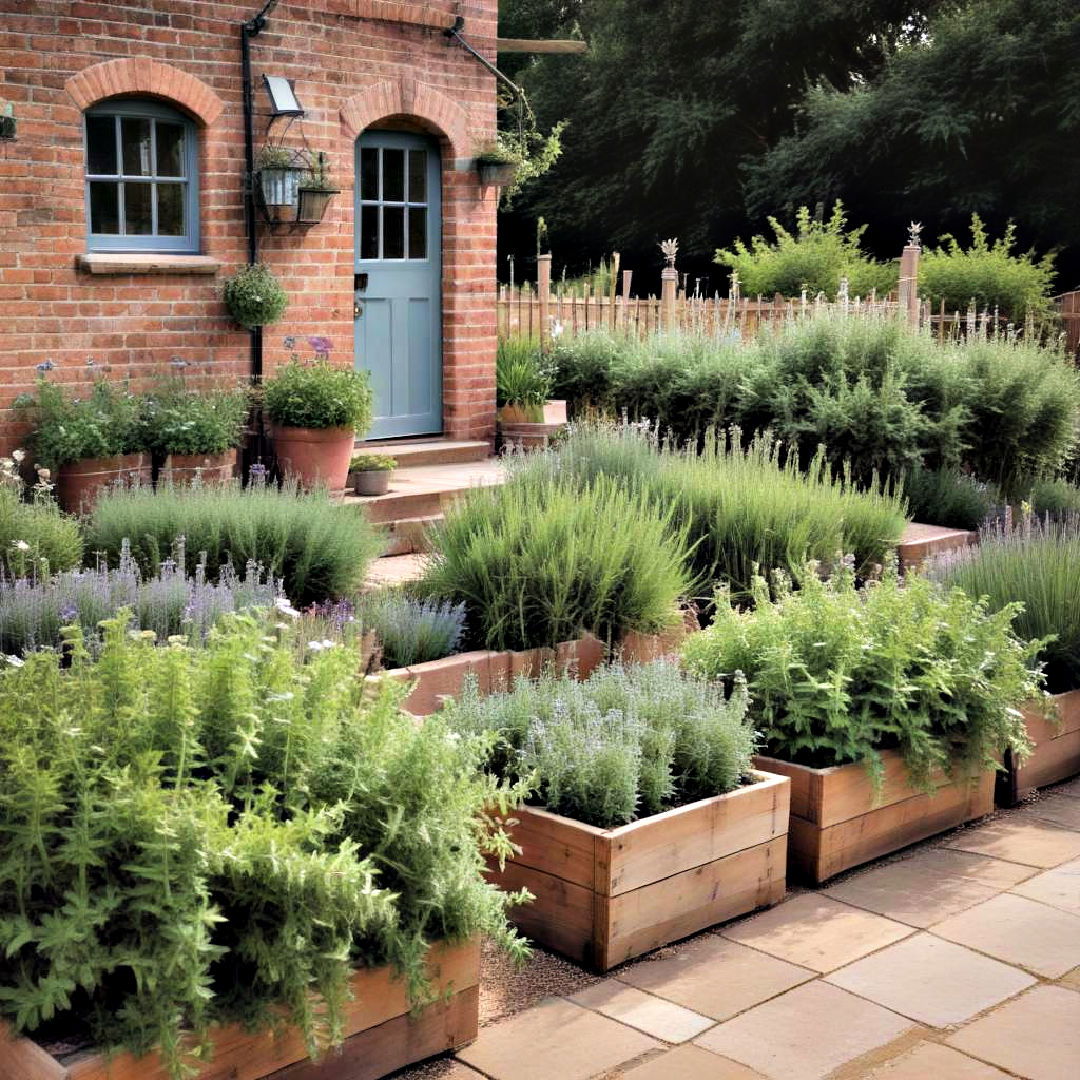 english herb garden - 40 English Garden Design Ideas