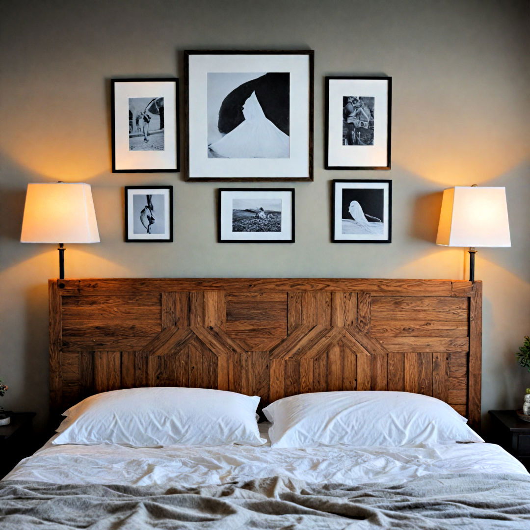enhance your rooms aesthetic with a unique headboard - 40 Aesthetic Room Ideas
