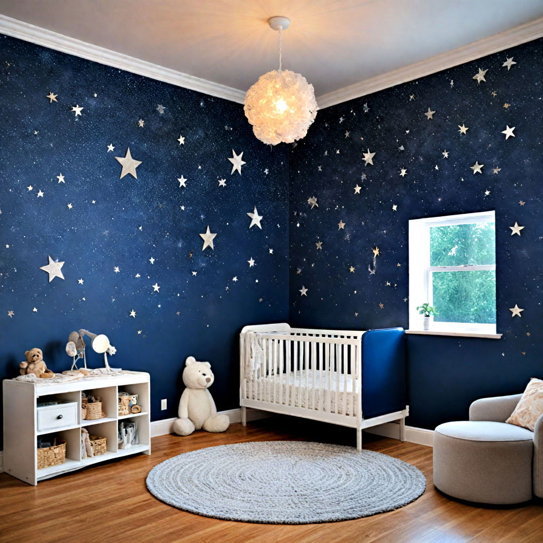 enter a world of stars and galaxies - 40 Nursery Ideas