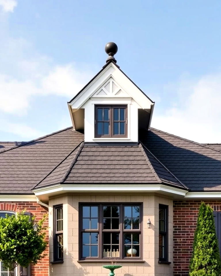 european elegance with dutch gable roof - 20 Gable Roof Design Ideas
