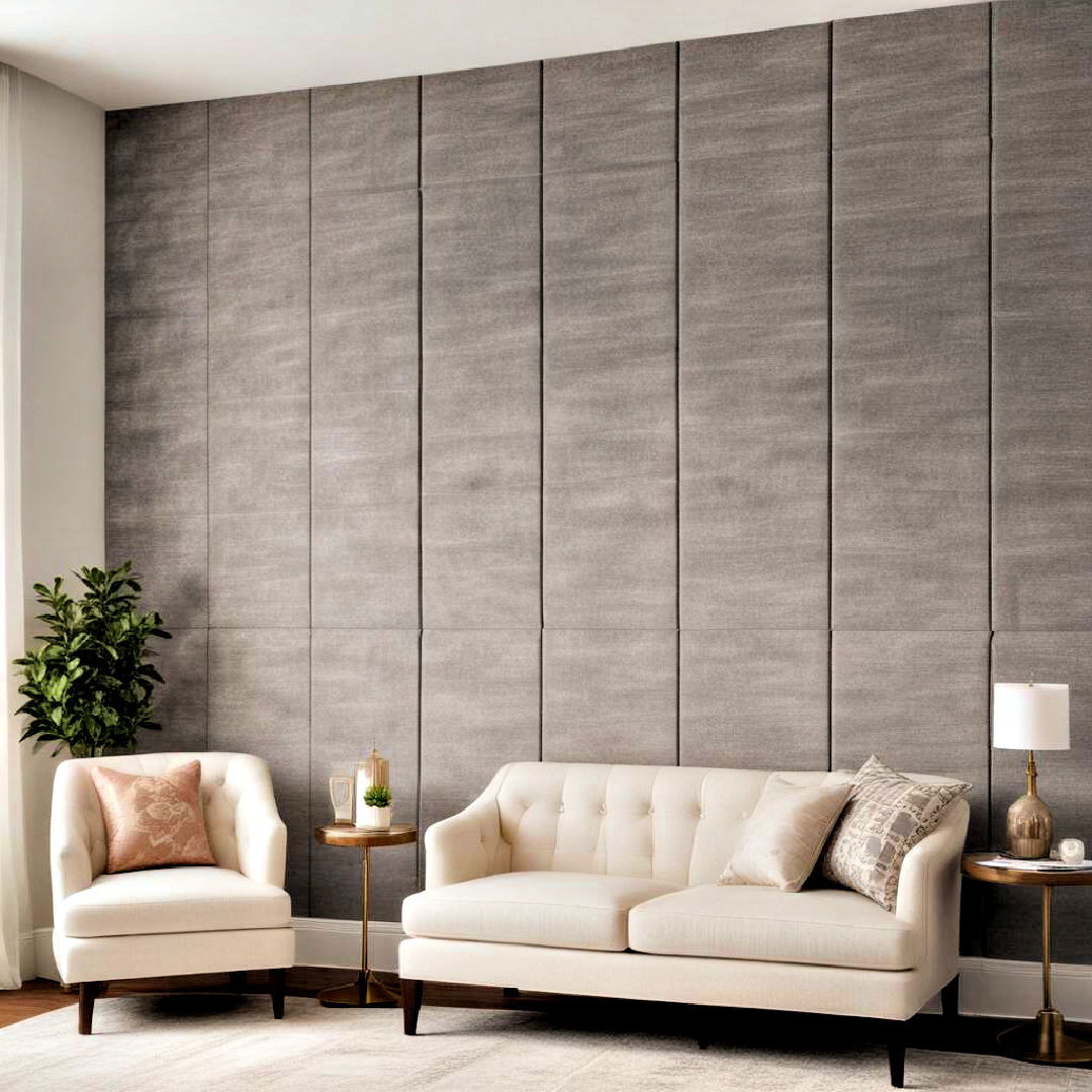 fabric wall panels for wall decor - 40 Wall Decor Ideas