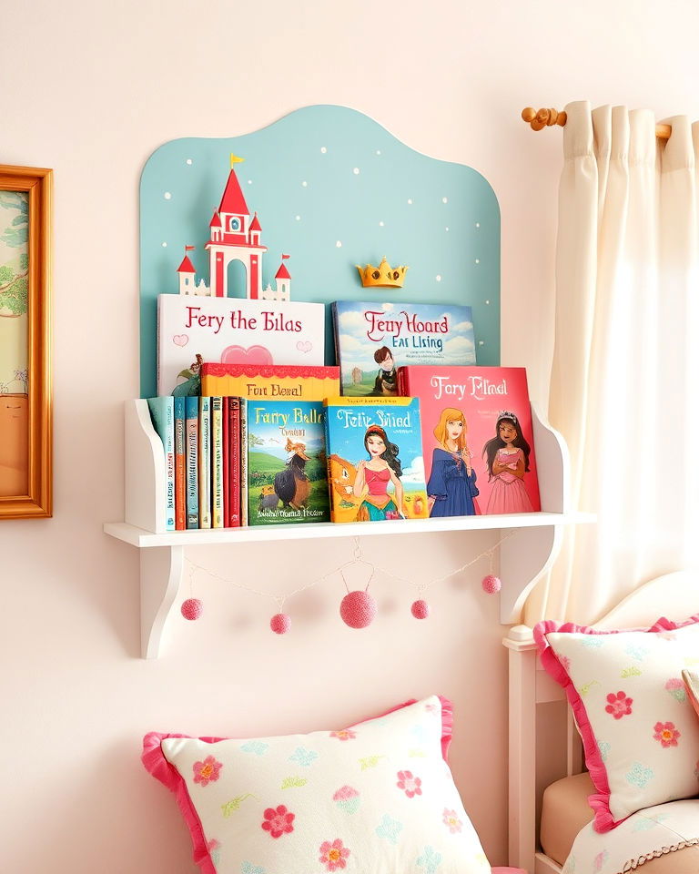 fairy tale book display ideas - 25 Princess Room Ideas