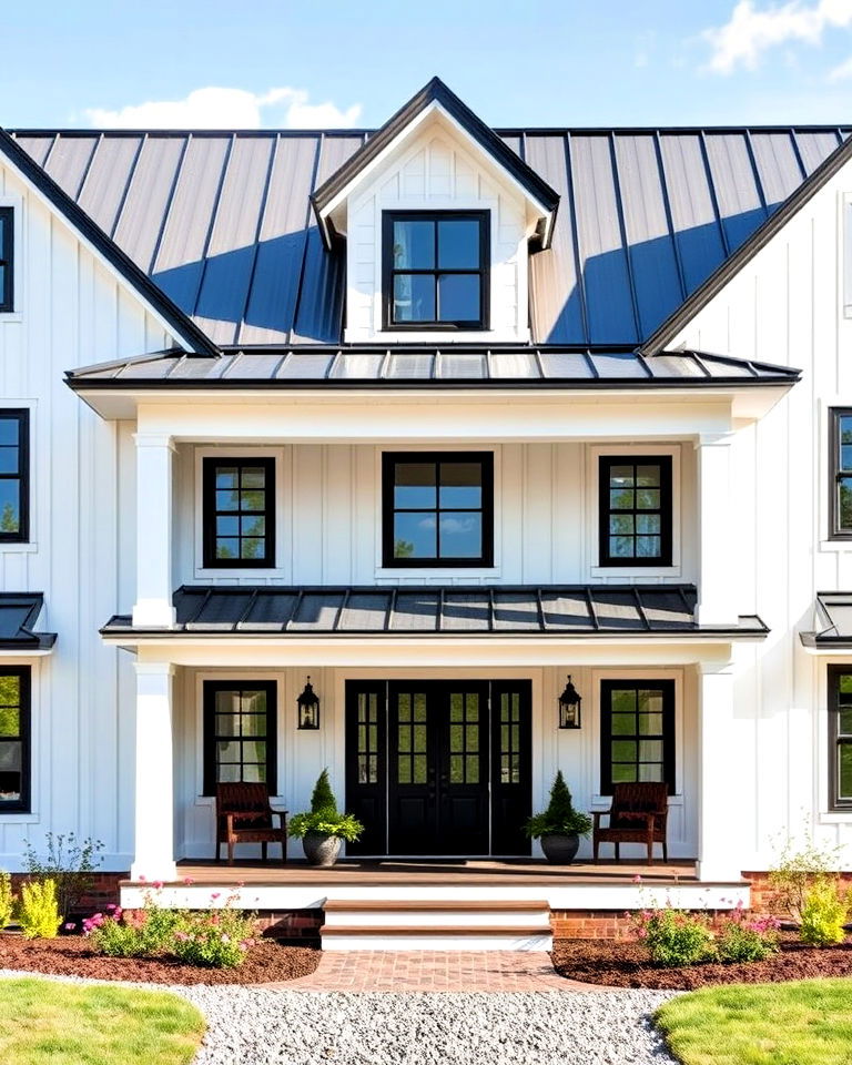 farmhouse exterior for aesthetic house - 20 Aesthetic House Exterior Ideas