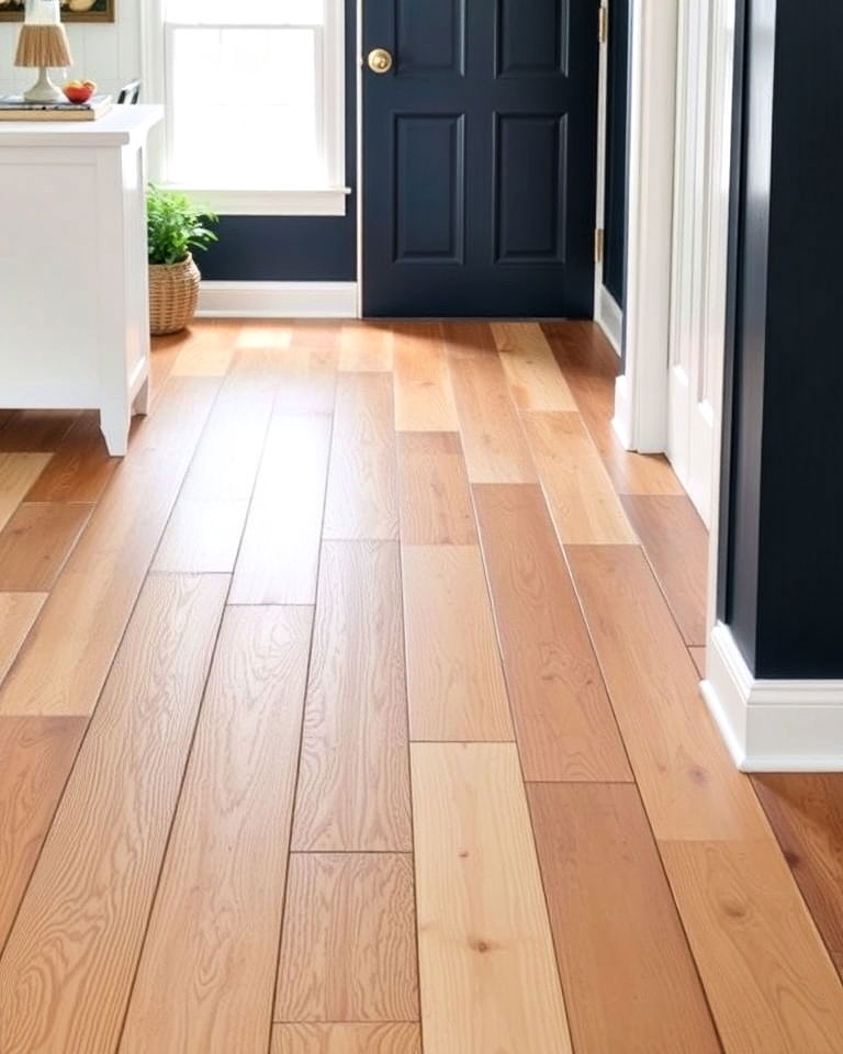 farmhouse with painted wood floor - 40 Farmhouse Flooring Ideas