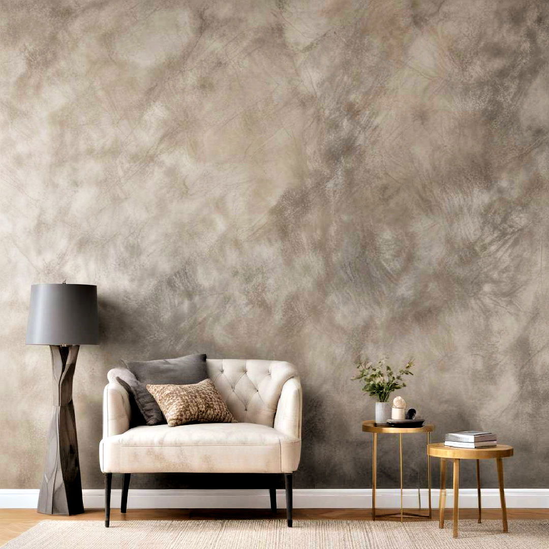 faux finish accent wall - 25 Accent Wall Ideas