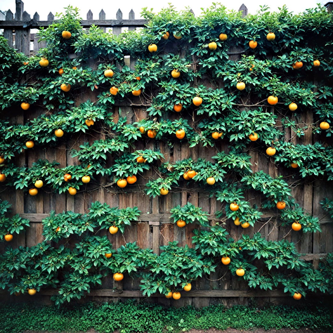 fence with growing plants - 40 Garden Fence Ideas