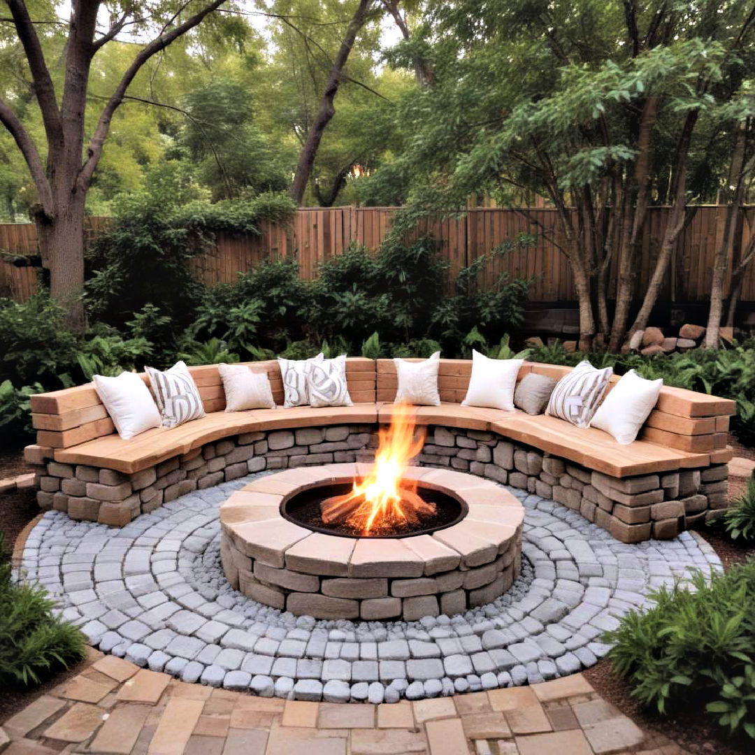 fire pit for small backyard landscaping - 40 Small Backyard Landscaping Ideas