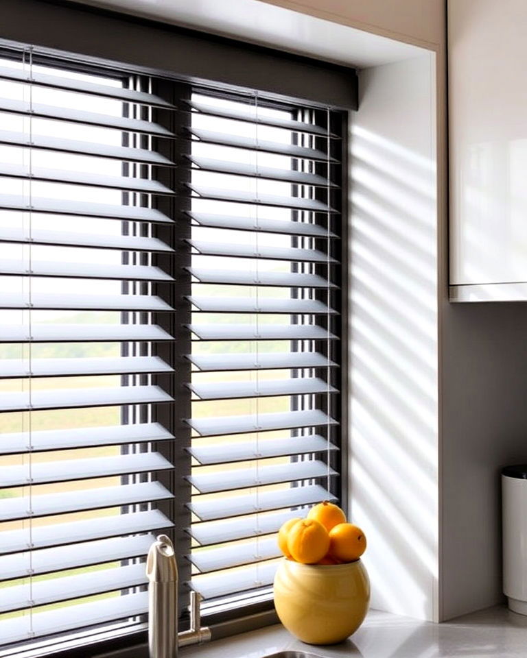 flexible venetian blinds for kitchen - 15 Kitchen Blinds Ideas