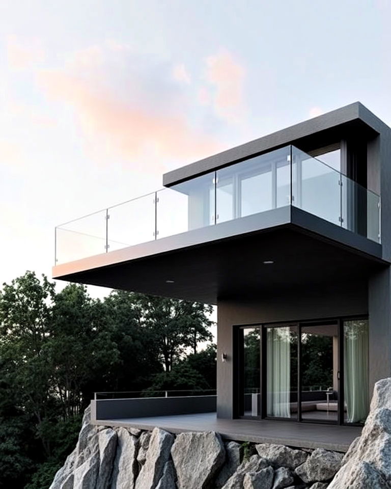 floating cantilever balcony design - 20 Cantilever Balcony Ideas
