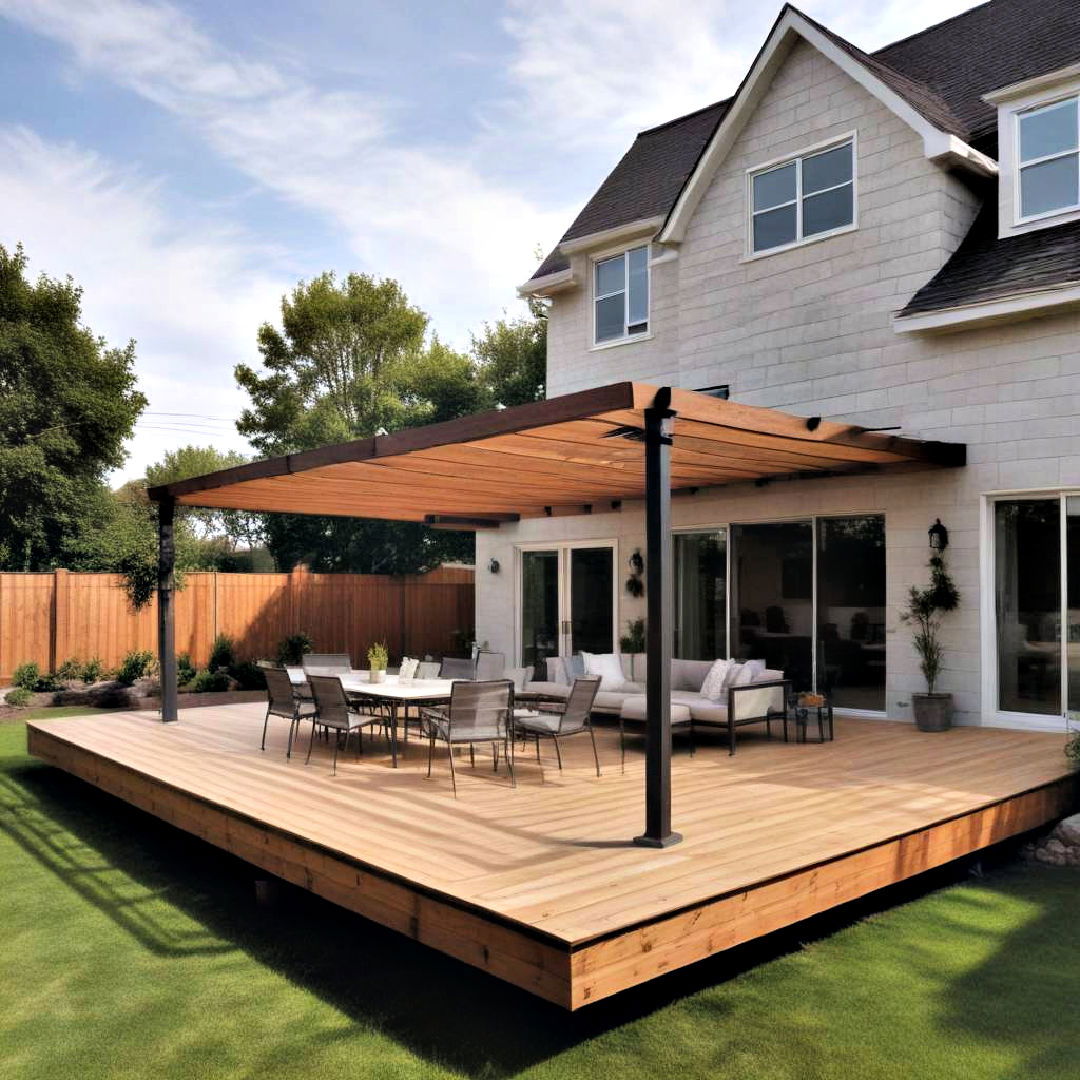 floating patio extension ideas - 20 Floating Deck Ideas