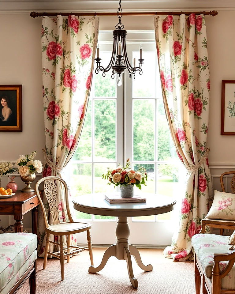 floral patterns for french country decor - 30 French Country Decor Ideas